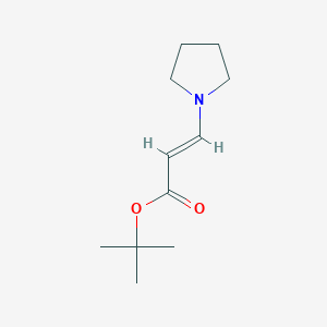 (E)-tert-Butyl 3-(pyrrolidin-1-yl)acrylate