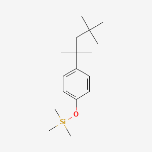 4-(1,1,3,3-Tetramethylbutyl)phenyl trimethylsilyl ether