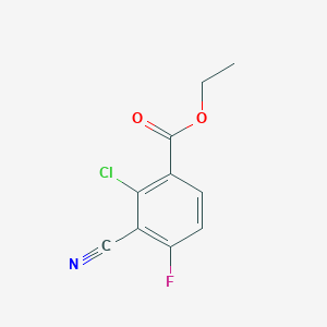 Ethyl 2-chloro-3-cyano-4-fluorobenzoate