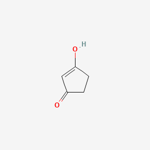 molecular formula C5H6O2 B1295378 3-羟基环戊-2-烯-1-酮 CAS No. 5870-62-2