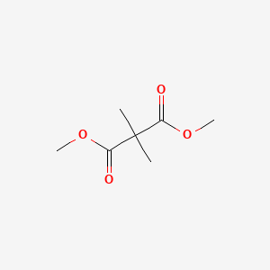 molecular formula C7H12O4 B1295379 Dimethyl 2,2-dimethylmalonate CAS No. 6065-54-9