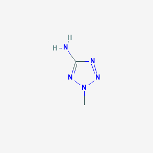 molecular formula C2H5N5 B1295380 5-氨基-2-甲基-2H-四唑 CAS No. 6154-04-7
