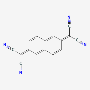 molecular formula C16H6N4 B1295383 四氰基-2,6-萘醌二甲烷 CAS No. 6251-01-0