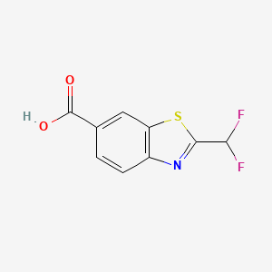 2-(Difluoromethyl)benzo[d]thiazole-6-carboxylic acid