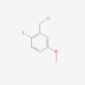 2-(Chloromethyl)-1-iodo-4-methoxybenzene