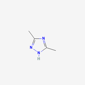 molecular formula C4H7N3 B1295393 3,5-二甲基-4H-1,2,4-三唑 CAS No. 7343-34-2