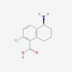 (S)-5-amino-2-chloro-5,6,7,8-tetrahydronaphthalene-1-carboxylic acid hydrochloride