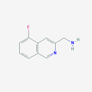 (5-Fluoroisoquinolin-3-yl)methanamine