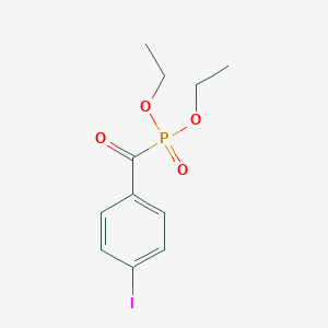 molecular formula C11H14IO4P B129540 Diethyl (4-iodobenzoyl)phosphonate CAS No. 156017-40-2