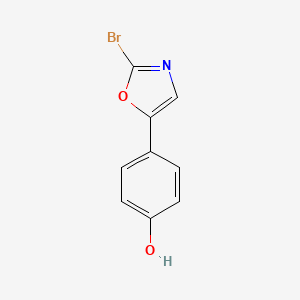 4-(2-Bromooxazol-5-yl)phenol