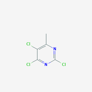 B1295412 2,4,5-Trichloro-6-methylpyrimidine CAS No. 6554-69-4