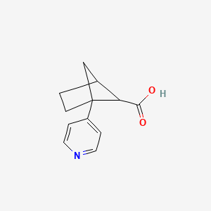 1-(Pyridin-4-yl)bicyclo[2.1.1]hexane-5-carboxylic acid