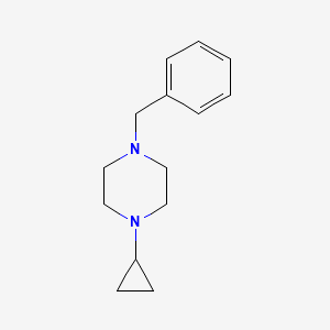 molecular formula C14H20N2 B12954215 1-Benzyl-4-cyclopropylpiperazine 