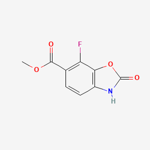 Methyl 7-fluoro-2-oxo-2,3-dihydrobenzo[d]oxazole-6-carboxylate