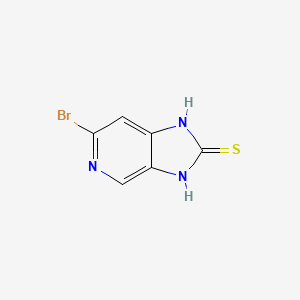 molecular formula C6H4BrN3S B12954229 6-Bromo-1H-imidazo[4,5-c]pyridine-2(3H)-thione 