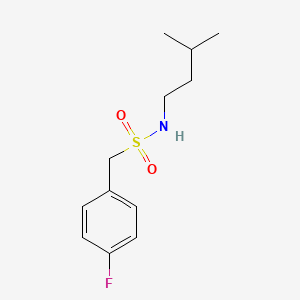 1-(4-Fluorophenyl)-N-isopentylmethanesulfonamide