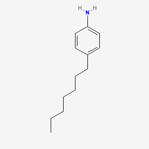 molecular formula C13H21N B1295431 4-庚基苯胺 CAS No. 37529-27-4