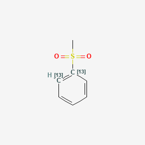 methylsulfonyl(1,2-13C2)cyclohexatriene