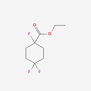 Ethyl 1,4,4-trifluorocyclohexane-1-carboxylate