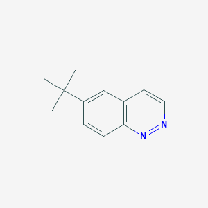 molecular formula C12H14N2 B12954350 6-Tert-butylcinnoline CAS No. 318276-70-9