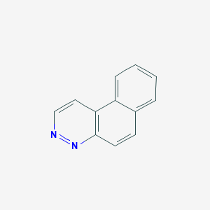 molecular formula C12H8N2 B12954418 Benzo[f]cinnoline CAS No. 23992-63-4