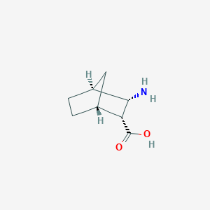 molecular formula C8H13NO2 B12954430 (1R,2R,3S,4S)-3-Aminobicyclo[2.2.1]heptane-2-carboxylic acid CAS No. 202187-23-3