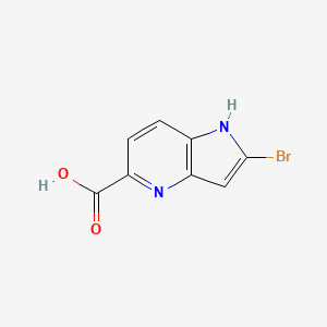 2-Bromo-1H-pyrrolo[3,2-b]pyridine-5-carboxylic acid