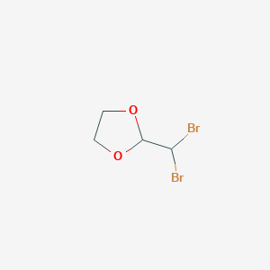 molecular formula C4H6Br2O2 B12954467 2-(Dibromomethyl)-1,3-dioxolane 