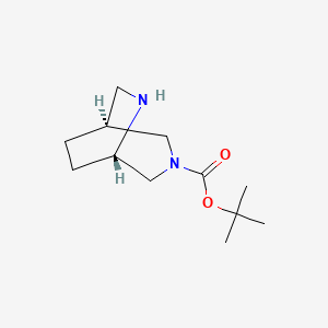 tert-Butyl (1S,5S)-3,6-diazabicyclo[3.2.2]nonane-3-carboxylate