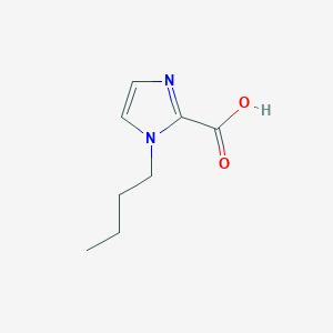 molecular formula C8H12N2O2 B12954524 1-Butyl-1H-imidazole-2-carboxylic acid 