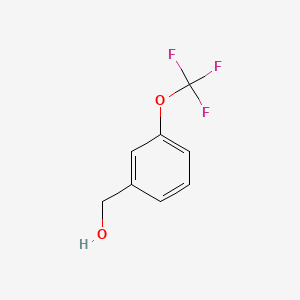 molecular formula C8H7F3O2 B1295455 3-(三氟甲氧基)苄醇 CAS No. 50823-90-0
