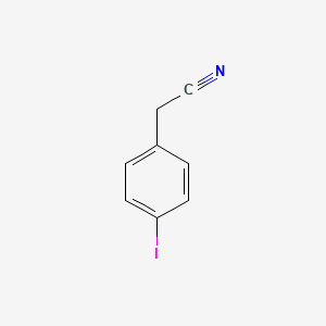 molecular formula C8H6IN B1295457 4-Iodophenylacetonitrile CAS No. 51628-12-7