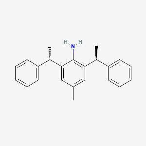 4-Methyl-2,6-bis((S)-1-phenylethyl)aniline