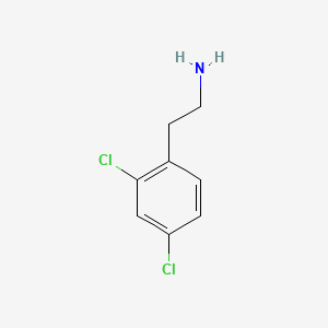 molecular formula C8H9Cl2N B1295462 2,4-二氯苯乙胺 CAS No. 52516-13-9