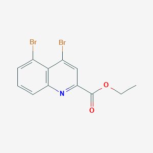 Ethyl 4,5-dibromoquinoline-2-carboxylate