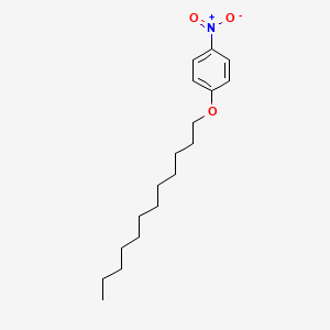 molecular formula C18H29NO3 B1295479 十二烷基 4-硝基苯基醚 CAS No. 65039-18-1