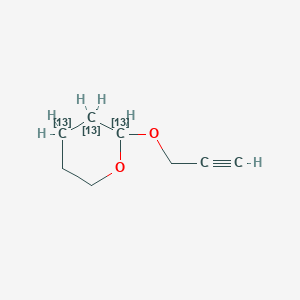 2-(2-Propynyloxy)tetrahydropyran-13C3