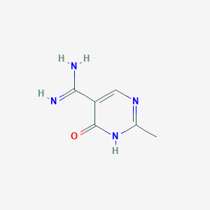 2-Methyl-6-oxo-1,6-dihydropyrimidine-5-carboximidamide