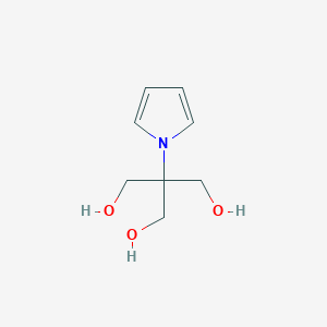 molecular formula C8H13NO3 B12954894 2-(Hydroxymethyl)-2-(1H-pyrrol-1-yl)propane-1,3-diol 