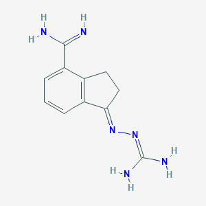 molecular formula C11H14N6 B129549 Sardomozide CAS No. 149400-88-4