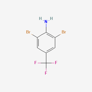 B1295490 4-Amino-3,5-dibromobenzotrifluoride CAS No. 72678-19-4