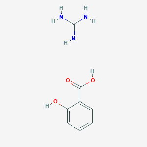 molecular formula C8H11N3O3 B12954903 Guanidine 2-hydroxybenzoate 