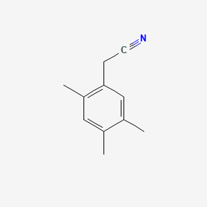 B1295492 2,4,5-Trimethylphenylacetonitrile CAS No. 75279-58-2