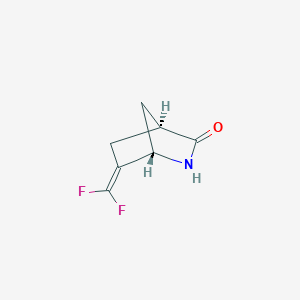 (1S,4S)-6-(Difluoromethylene)-2-azabicyclo[2.2.1]heptan-3-one