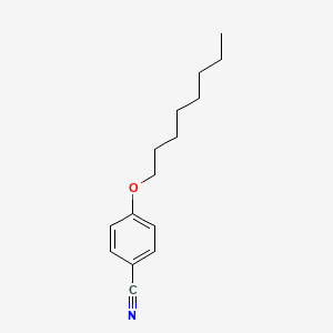 B1295500 p-Octyloxybenzonitrile CAS No. 88374-55-4