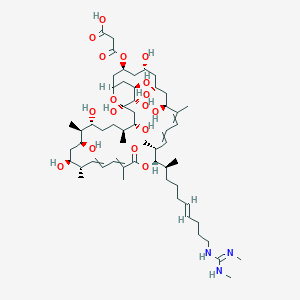 molecular formula C57H97N3O17 B12955038 Azalomycin F5 