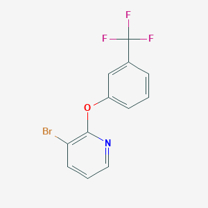 3-Bromo-2-(3-(trifluoromethyl)phenoxy)pyridine