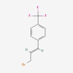 1-[4-(Trifluoromethyl)phenyl]-3-bromo-1-propene