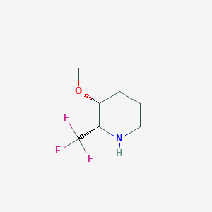 (2S,3R)-3-Methoxy-2-(trifluoromethyl)piperidine