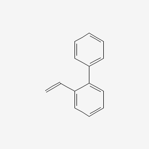 molecular formula C14H12 B1295512 1,1'-Biphenyl, ethenyl- CAS No. 30143-51-2